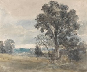 イースト・バーグホルトの風景 作： John Constable