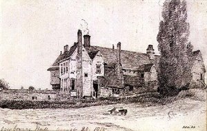 オーバーベリー・ホール（サフォーク州 作： John Constable