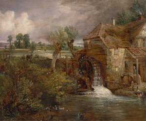 パーハム ミル、ジリンガム、カリフォルニア州。 1826年。 作： John Constable