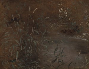 プールサイドでラッシュ 作： John Constable