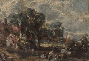 「ザ・ヘイウェイン」のスケッチ 作： John Constable