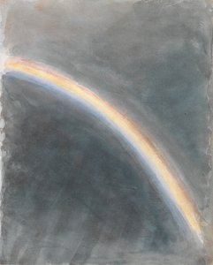 Sky Study with Rainbow 作： John Constable