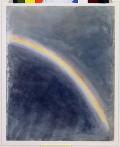 レインボーとの空の研究、1827 作： John Constable
