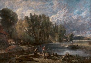 ストラットフォード ミル 作： John Constable