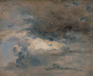 雲の研究 - 夕方、1822 年 8 月 31 日。