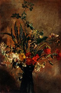 ヒヤシンスグラスの花の研究 作： John Constable