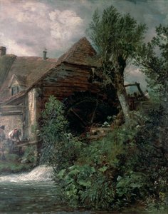 ドーセット、ギリンガムの水車小屋 作： John Constable