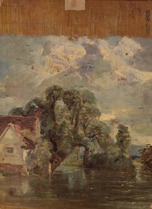 ウィリーロットコテージ、フラットフォードミル近く 作： John Constable