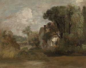 ウィリー・ロットの家、1812〜13年頃 作： John Constable