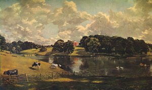 Wivenhoe Park、エセックス、1816 作： John Constable