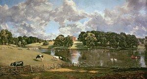 Wivenhoe Park、エセックス、1816 作： John Constable
