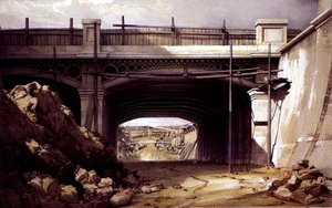 ハムステッドロードブリッジ 作： John Cooke Bourne
