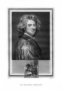 ゴッドフリーネラー卿、ドイツ生まれのバロック時代の画家、1825年。 作： John Corner