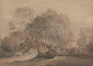 Uma casa entre as árvores 作： John Crome