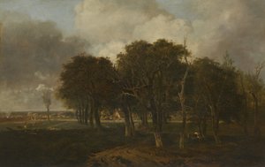 オーボエコモン、ノーフォーク、おそらくおよそ。 1810年。 作： John Crome