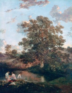 The Poringland Oak、c1818-1820 作： John Crome