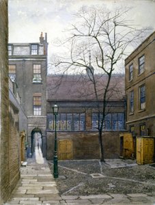 バーナーズ・イン、ロンドン、1886年 作： John Crowther