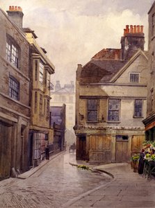 Bartholomew Close, London, 1889年 作： John Crowther