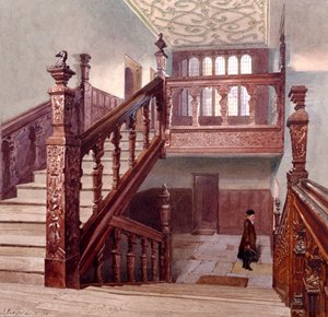 チャーターハウス、ロンドン、1885年 作： John Crowther