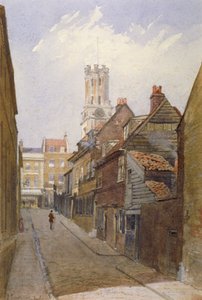 チグウェル ヒル、ステップニー、ロンドン、1881 年 作： John Crowther