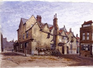 クロムウェルハウス、スミスフィールド、ロンドン、1880年 作： John Crowther