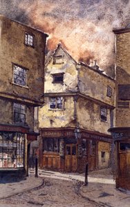 ディック ウィッティントン イン、クロス フェア、ロンドン、1880 作： John Crowther