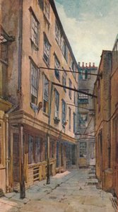 Golden Buildings、Strand、Westminster、ロンドン、c1880 1926 作： John Crowther
