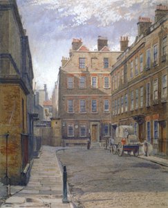 1881年、ロンドン、ゴウ・スクエア 作： John Crowther