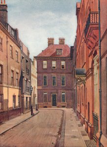 ジェフリーズ・ハウス裁判官、デラヘイ・ストリート、ウェストミンスター、ロンドン、c1880 1926。 作： John Crowther