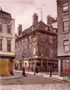 ロンドン、ステップニー、キングストリート、1886年 作： John Crowther