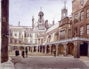 リンカーンズ イン オールド ホール、ロンドン、1889 年 作： John Crowther