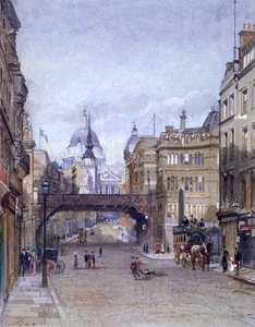 ラドゲイト サーカス、ロンドン、1881 年 作： John Crowther