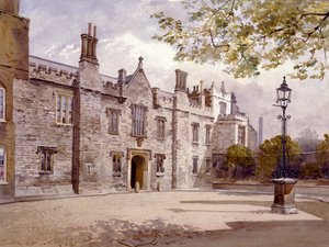 マスターズロッジ、チャーターハウス、ロンドン、1885年 作： John Crowther