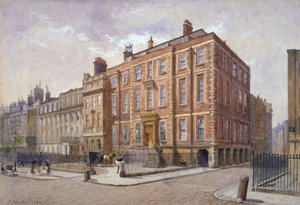 1880年、ロンドン、ホルボーンのニューキャッスル・ハウス 作： John Crowther