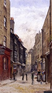 ピーターズ レーン、クラーケンウェル、ロンドン、1880 年 作： John Crowther