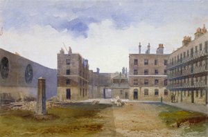 女王のベンチ刑務所、ボローハイストリート、サザーク、ロンドン、1879