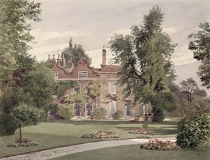 ローリーハウスの側面図、ブリクストンヒル、ランベス、1887 作： John Crowther