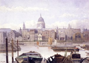 セント・ポール大聖堂（ロンドン）1887年 作： John Crowther