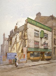 The Sieve public house, Church Street, Minories, London, 1886年