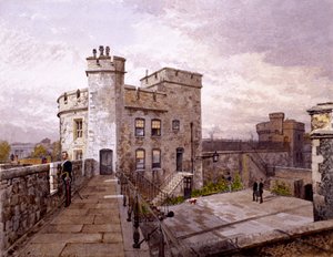 ロンドン塔、ロンドン、1883年 作： John Crowther
