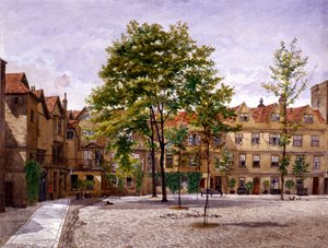 ロンドン塔、ロンドン、1883年 作： John Crowther