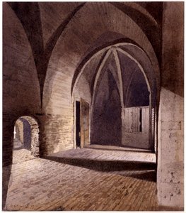 ロンドン塔、ロンドン、1883 作： John Crowther
