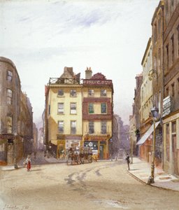ウィッチ ストリートとホリウェル ストリート、ウェストミンスター、ロンドン、1881 年 作： John Crowther