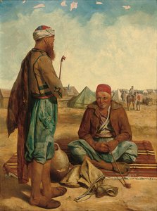 喫煙者、1856 作： John Dalbiac Luard