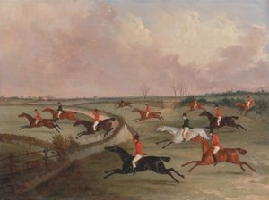 全盛期のクオンの狩り：2頭目の馬 1835年頃 作： John Dalby