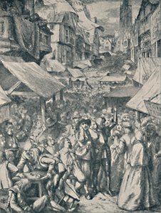 バニティフェア。巡礼者の進歩からJohn Bunyan、c1850-1890、1923 作： John Dawson Watson