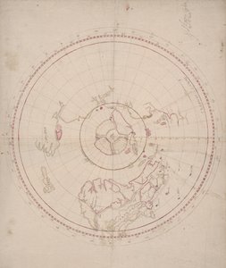 ハンフレイ・ギルバートは彼の憲章、1582年頃の騎士 作： John Dee