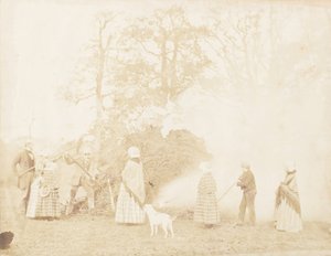 1853年のガイ・フォークス。 作： John Dillwyn Llewelyn