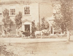 オークリー・コテージ（1853-56年）。 作： John Dillwyn Llewelyn