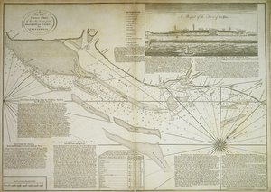 オーフォードネス・ライトからプリトルウェルまでの新しい正しい海図 作： John Diston